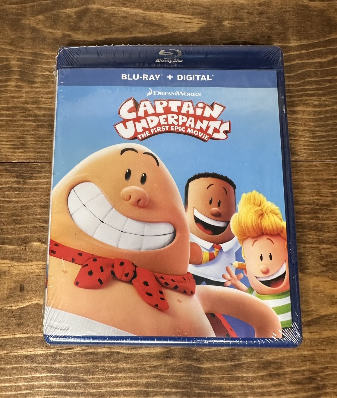 Captain Underpants: The First Epic Movie [Blu-ray], DVD New Sealed ...