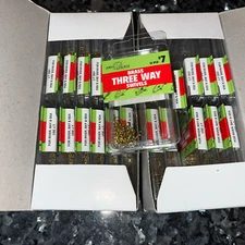 Jeros Tackle Brass 3 Way Swivels Size 7 (24 Packs Of 12)