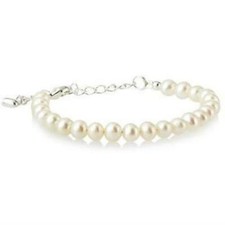 Baby Pearl Bracelet Sterling silver pearls  free extender
