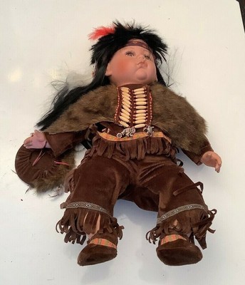 cathay collection indian porcelain doll