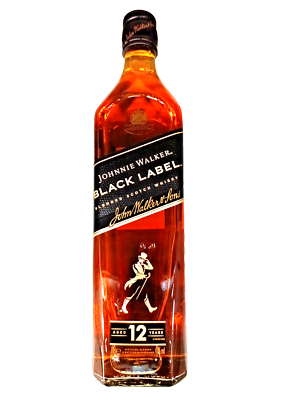 Johnnie Walker Black Label 70cl Blended Scotch Whisky 12 Year 40