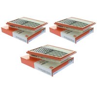 3X Mahle / Knecht LX 1850/1 Luftfilter Filter Air