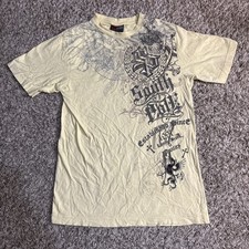 Vintage Y2K Southpole AOP Shirt Size Youth Small 8-10 Yellow Graphic Tee