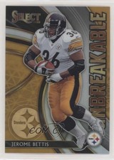 2020 Panini Select Unbreakable Silver Prizm Jerome Bettis #U12 HOF 0et1