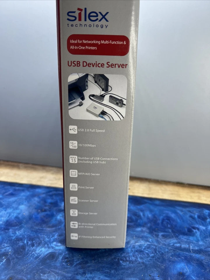Silex SX-1000U USB Device Server Hub Ethernet Wireless Networking Printers NIB - Image 4 of 4