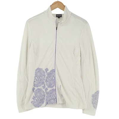 Galvin Green Weiße Fleecejacke Atmungsaktiv Damen HK0 Größe M