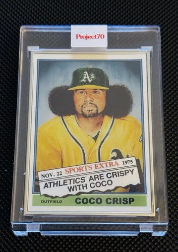 Topps Project70® Card 78 - 1976 Coco Crisp by Jonas Never - Artist Proof #43/51