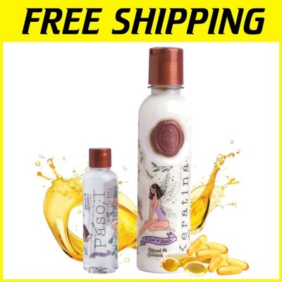 Organic Keratin Treatment - 12 Natural Oils, Amino Acids