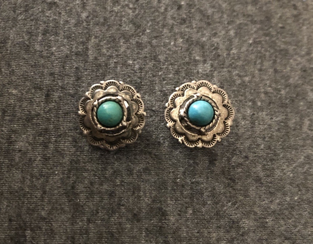 Native Turquoise Earrings - image 1