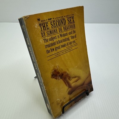 The Second Sex Simone de Beauvoir Paperback 1961 Bantam Books Vintage