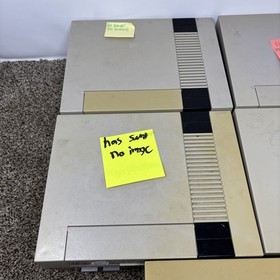Original Nintendo NES Video Game Console Lot Of 5 FOR PARTS OR REPAIR READ