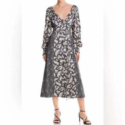chinese dress ladies Cinq a Sept Denim McKenna Dress, Indigo, 2 at Amazon Women's Clothing store