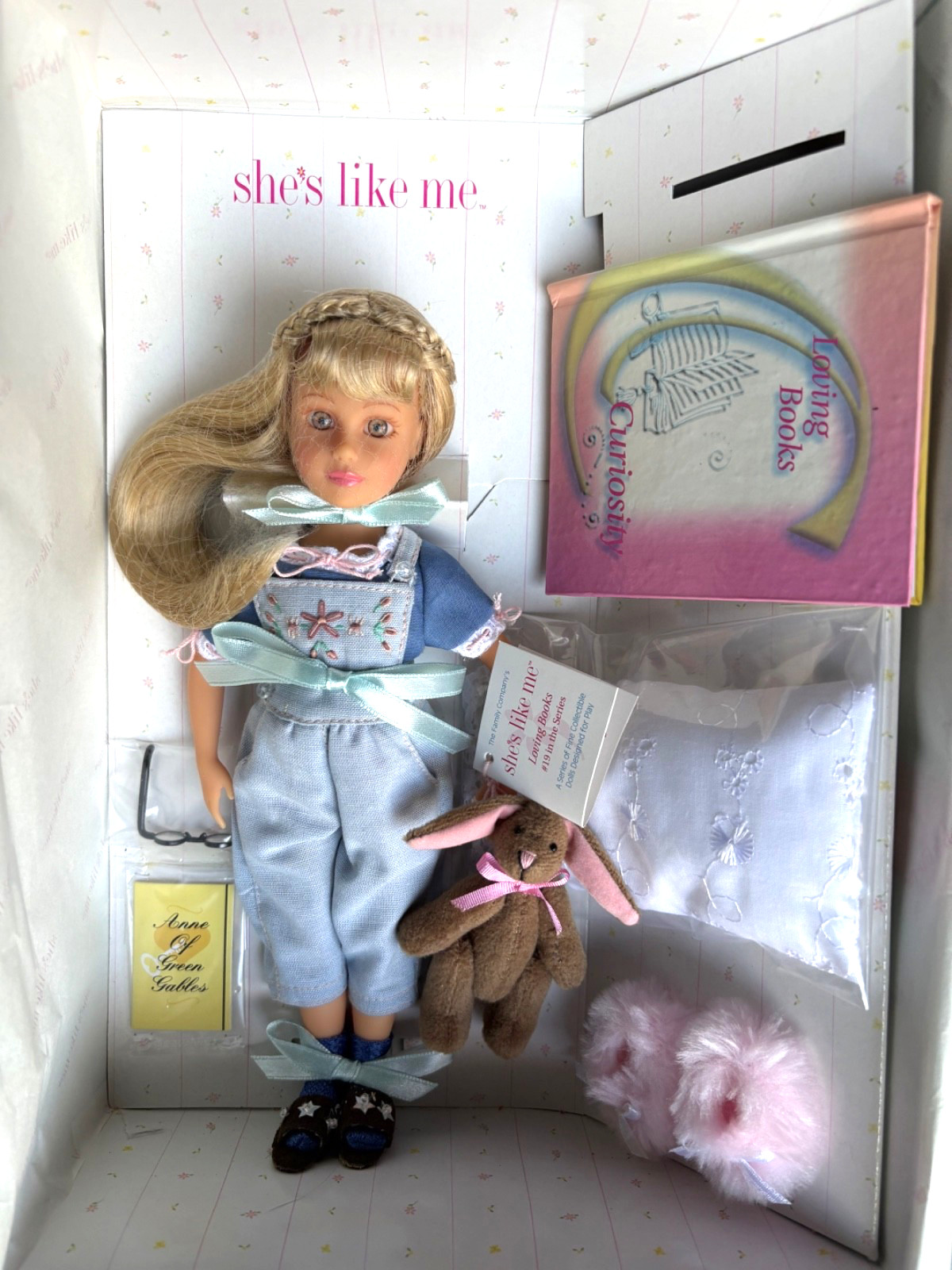 Doll She's like me Amy Loving Books #19 Family Company 1999