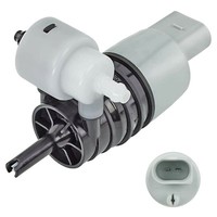 Newparts Lave-Glace Pumpe Dual 2 Pins 12V FüR Jeep Dodge Chrysler Fiat Mini