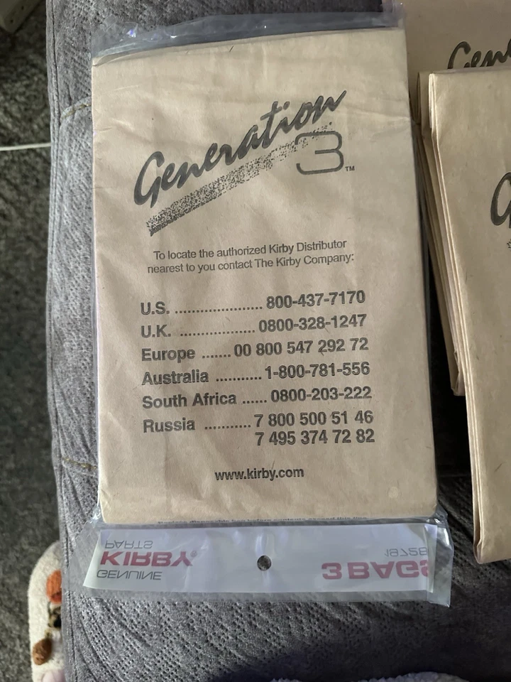 KIRBY Vacuum Bags 5 NEW BAGS - Image 2 of 3