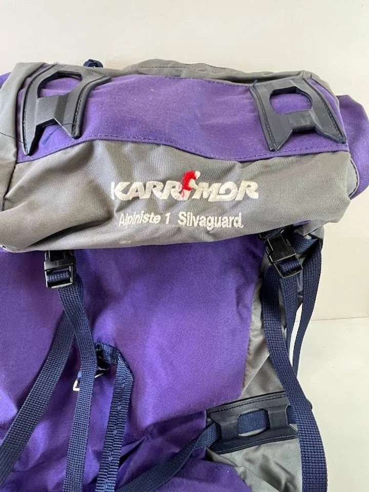 Karrimor Alpiniste 1 Silvaguard Backpack in Purple and Gray - Image 2 of 2