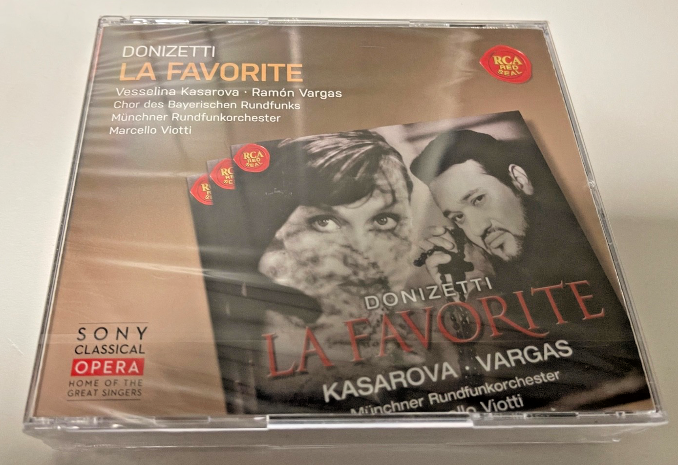 DONIZETTI LA FAVORITE SONY CLASSICAL OPERA SERIES 32 TRACKS - CD NEW SEALED