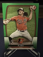 2023 Bowman - DL Hall #9 Green /99 (RC)