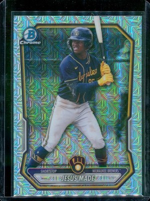 2026 Bowman #BCP-96 Jesús Made Chrome Prospects Mojo Refractor