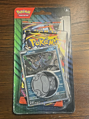 Pokemon TCG Zarude 2-Pack Blister Chaos Rising Pitch Black Snorlax Coin Sealed