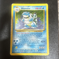 The Pokémon Company Blastoise 2/102 Base Set Holo Rare 100 HP English 1999 on eBay