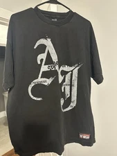 AJ Styles WWE Authentic Wear Size XL T-Shirt