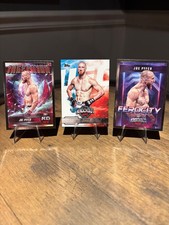 2025 Topps Knockout UFC Joe Pyfer Ferocity Inception Base 3 card lot