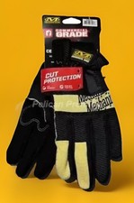 Mechanix Wear LARGE Commercial Grade Gloves Cut Protection Touch Screen - NEW 