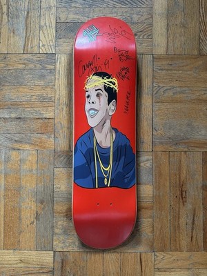 Westside Gunn x 410 Skateboards Flygod Signed Deck Benny Conway Daringer Keisha