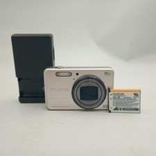 FUJIFILM FinePix J250 Silver Compact Digital Camera Tested Working Japan