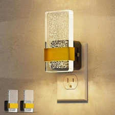 L LOHAS LED Night Lights Plug Into Wall, 2 Pack in 2 Pack, Soft White 