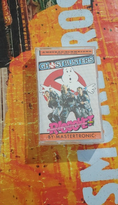 Ghostbusters (Mastertronic 1989) Amstrad CPC (Tape, Manual, Box) works CIB 8-bit