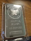 (1) 10 oz. Silver Sunshine Mint Bullion Bar .999 Fine Silver Factory Sealed