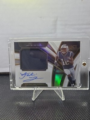 2019 Panini Select Jakobi Meyers Jumbo Materials /75 #JM-JM New England Patriots