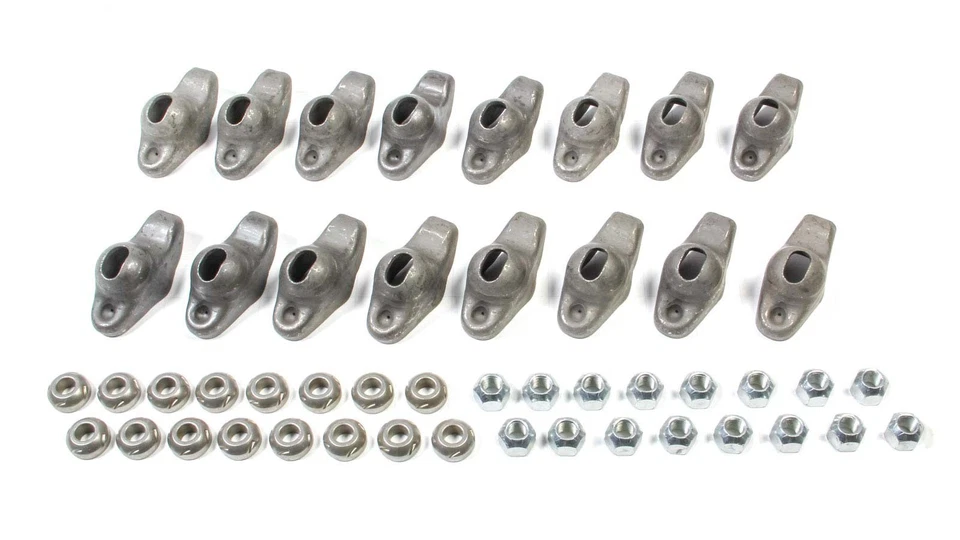 Elgin RK-840NS, Set of 16 Natural Steel Sbc Rocker Arm Set - 1.5 Ratio 3/8 Stud  - Image 3 of 4