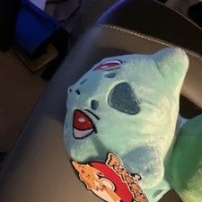 Pok mon Center Bulbasaur Plush Stuffed Animal Green Animation Character