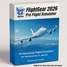 FlightGear Flight Simulator 2026 Professional Fly Simulator for Windows  MacOS