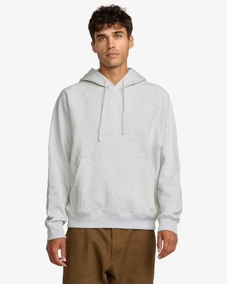 RVCA - Herren Dayshift Hoodie - Ash Heather - Freizeit Oberteil mit Kapuze