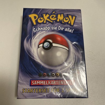 Pokémon Starter Set Base Set Deutsch German Verschweißt Sammelkartenspiel OVP