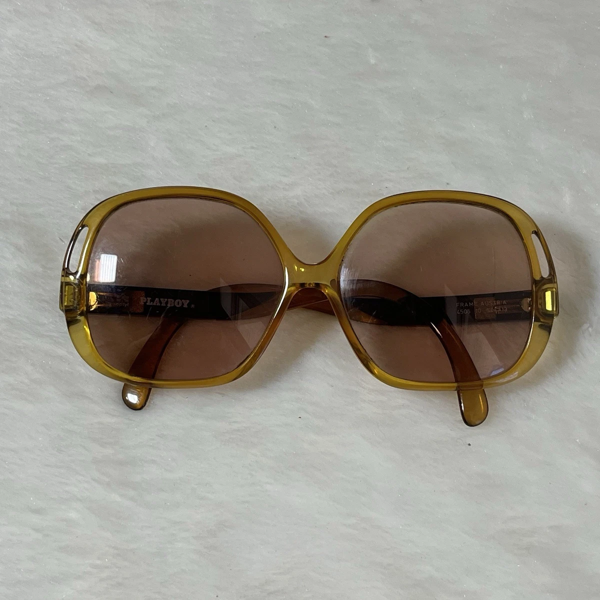 Vintage Playboy Bunny Sunglass  FRAMES ONLY Vintage Playboy Sunglasses Mod 4558 70 1970 main image 2