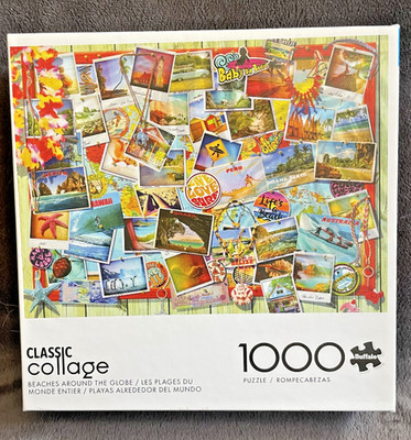 Beaches Around the Globe Jigsaw Puzzle - Buffalo Games - 1000 Pieces  NEW SEALED
