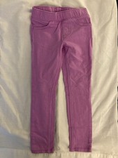 Size 4 Jumping Beans girl clothes - 1 piece pants with pockets  solid purple