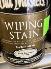 OLD MASTERS  EARLY AMERICAN  11704 WIPING Stain 1 Quart
