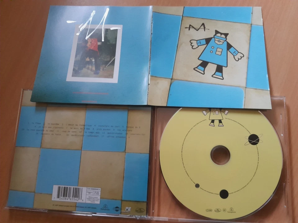 M mathieu cheddid autographe cd album signé live concert collectors - Photo 1/1