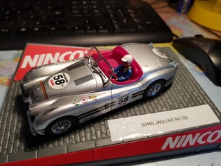Ninco Jaguar XK120 Referenznummer 50465 top & unbenutzt in OVP
