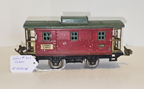 Lionel Lines #807 Caboose, N-009524 | Condition: Used