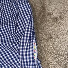 Vintage Rainbow Tag Gymboree Boys Shortalls Overalls Baseball Plaid XS — photo 8