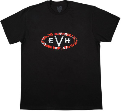 Genuine EVH Eddie Van Halen Wolfgang Men's T-Shirt Black, EXTRA LARGE (XL)