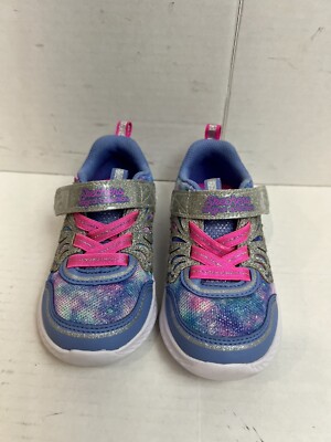 NEW NWOB Skechers Magical Collection Unicorn Glitter Shoes Little Girls US Sz: 7