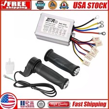 48V 1000W Motor Brushed Speed Controller  Throttle Grip For Moped Scooter Bike